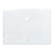 Exacompta - Cartera de documentos - para A4 - capacidad: 90 hojas - cristal (paquete de 5)