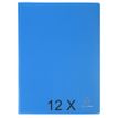 Exacompta OpaK - Libro de pantalla - 30 compartimentos - 60 vistas - para A4 - azul claro