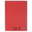 Exacompta OpaK - Libro de pantalla - 30 compartimentos - 60 vistas - para A4 - rojo