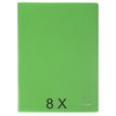 Exacompta OpaK - Libro de pantalla - 60 compartimentos - 120 vistas - para A4 - verde claro