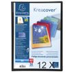 Exacompta Kreacover - Libro de presentación en pantalla - 30 compartimentos - 60 vistas - para A4 - negro
