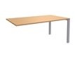 Burocean Aéris - Componente de mesa - rectangular - verde haya - aluminio base