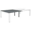 0404000122142-Bureau Bench IRIS - L120 cm - Plan suivant - Pieds blanc - plateau imitation Erable-P_400012214_7-3