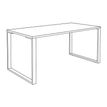 0404000122609-Bureau droit LOFTER - L80 cm - Plateau imitation chêne gris - pied Carbone-P_400012260_5-4