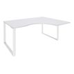 Burocean Urban - Escritorio - acodado a la derecha - blanco perla - blanco base
