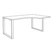 0404000123408-Bureau compact LOFTER - L180 cm - Retour à droite - Plateau imitation Hêtre - pied Carbone - (pied de renfort obligat-P_400012340_4-1
