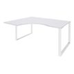 Burocean Urban - Escritorio - acodado a la izquierda - blanco perla - blanco base