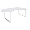 Burocean Urban Manager - Escritorio - en escuadra (derecha) - blanco perla - blanco perla base