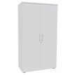 0404000124559-Armoire haute EXPRIM/LOFTER/LEVEL - H180 x L80 x P47 - 2 portes - Corps Blanc perle - Dess-P_400012455_1-0