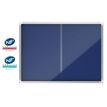 Nobo Premium Plus - Tablón de anuncios - montaje en pared - 1355 x 970 mm - 18 x A4 - fieltro