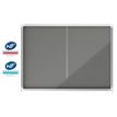 Nobo Premium Plus tablón de anuncios incorporado - 1355 x 970 mm