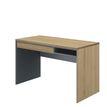 3483601089105-Bureau ARCADE - 126 cm - avec tiroir et niche - chêne du bocage/anthracite-P_400013548_2-1