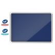 Nobo - Vitrine d'affichage - 8xA4 - surface_feutre_bleu - porte battante