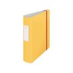 Leitz 180° Active Cozy - Archivaor de anillas - ancho de la espina: 82 mm - para A4 - capacidad: 500 hojas - amarillo advertencia