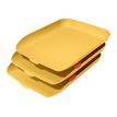 Leitz Cosy - Bandeja carta - para A4, C4 - amarillo advertencia (paquete de 3)