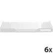 Exacompta Classic COMBO 2 - Bandeja carta - para A4 Plus - blanco brillante