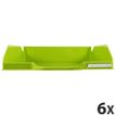 Exacompta Classic Iderama COMBO 2 - Bandeja carta - para A4 - glossy anise green (paquete de 6)