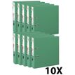 Exacompta Prem'Touch - Archivaor de anillas - ancho de la espina: 80 mm - para A4 Maxi - capacidad: 760 hojas - verde (paquete de 10)