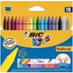 BIC KiDS Plastidecor - Lápiz de color - colores surtidos (paquete de 18)