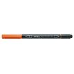 Lyra Aqua Brush Duo - Brush pen and fibre-tip pen combo - naranja - tinta al agua - 2 mm / 4 mm - fino / brush