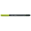 Lyra Aqua Brush Duo - Brush pen and fibre-tip pen combo - yellow still de grain - tinta al agua - 2 mm / 4 mm - fino / brush