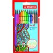 STABILO Pen 68 - Rotulador de punta de fibra - colores surtidos - tinta al agua - 1 mm - medio (paquete de 12)