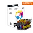 SWITCH - Paquete de 4 - negro, amarillo, cián, magenta - compatible - recipiente de color - cartucho de tinta - para Brother DCP-J100, J105, J132, J152, J552, J752, MFC-J245, J470, J650, J6520, J6720, J6920