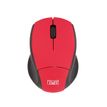 T'nB MINY - Ratón - óptico - 3 botones - inalámbrico - 2.4 GHz - receptor inalámbrico USB - rojo