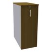3253310497177-Caisson TOWER - L44 x H114 x P80 cm - 3 tablettes + 1 support DS réglable - structure alu - dessus et façad--0