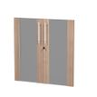 Artarredi Flora - Juego de puertas de estantería - 2 Puertas - cerezo arabis