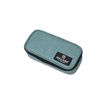 Trousse plumier Walker Pure Eco - 1 compartiment - vert sauge - Carpentras