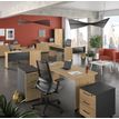 3483601225626-Caisson bout de bureau JAZZ+ - Profondeur 80 cm - 3 tiroirs - chêne du bocage--1