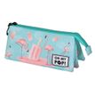 8445118070002-Oh My Pop! - Trousse - triple - Ripstop - turquoise - Flamant Rose Glacé--0