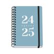 8421938517774-Dohe Grammar - Agenda scolaire - 2024-2025 - semainier - reliure à anneaux métalliques - A5 (148 x 210 mm) - bleu - po--0