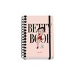 8421938515558-Dohe Betty Boop - Agenda scolaire - 2024-2025 - semainier - reliure à anneaux métalliques - A5 (148 x 210 mm)--0