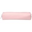 3173744253616-Trousse carrée SCHOOL "Easy" coloris rose clair--0
