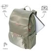 7704758974370-Sac à dos Bel - vert métallisé - 30x41x15cm - 18.45l--0