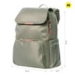 7704758974370-Sac à dos Bel - vert métallisé - 30x41x15cm - 18.45l--1
