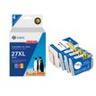 Cartouche compatible Epson 27XL Reveil - Pack de 4 - noir, cyan, magenta, jaune - G&G