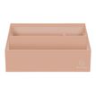 Exacompta Aquarel - Clasificador - 3 compartimentos - para envelopes - para C6, DL (220 x 110 mm) - rojo coral