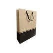 0404051104708-Logistipack Seduction - 10 sacs cadeau pour 3 bouteilles - 27 cm x 9.5 cm x 38.5 cm - brun-P_405110470_1-0