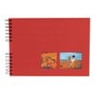 Exacompta Milano - Álbum - 150 x 4x6 in (10x15 cm) - rojo x 1