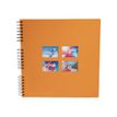 Exacompta Milano - Álbum - 360 x 4x6 in (10x15 cm) - naranja x 1