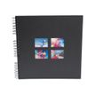 Exacompta Milano - Álbum - 360 x 4x6 in (10x15 cm) - negro x 1