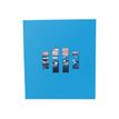 Exacompta Milano - Álbum - 300 x 10x15 cm (4x6 pulgadas) - azul x 1