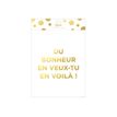 3700572722023-Kiub - Affiche métallisée A3 - Du bonheur en veux-tu en voilà! - 24 x 30 cm-P_405112681_1-0