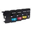 3584770723491-Cartouche compatible Brother LC985 - pack de 4 - noir, jaune, cyan, magenta - Uprint-P_405112769_1-0