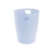 Exacompta Classic Ecobin - Cesto de basura - 15 L - polipropileno (PP) - pastel blue aquarel