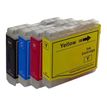 SWITCH - Paquete de 4 - negro, amarillo, cián, magenta - compatible - cartucho de tinta - para Brother DCP-J125, DCP-J140, DCP-J315, DCP-J515, MFC-J220, MFC-J265, MFC-J410, MFC-J415