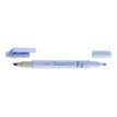Pentel Illumina FLEX - Marcador de punta doble - azul pastel - tinta al agua - 0.9-3.5 mm / 2.5 mm - medio / fino
